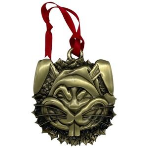 Blink-182 Bunny Santa Hat Metal Christmas Ornament Limited Edition 289/500 Rare